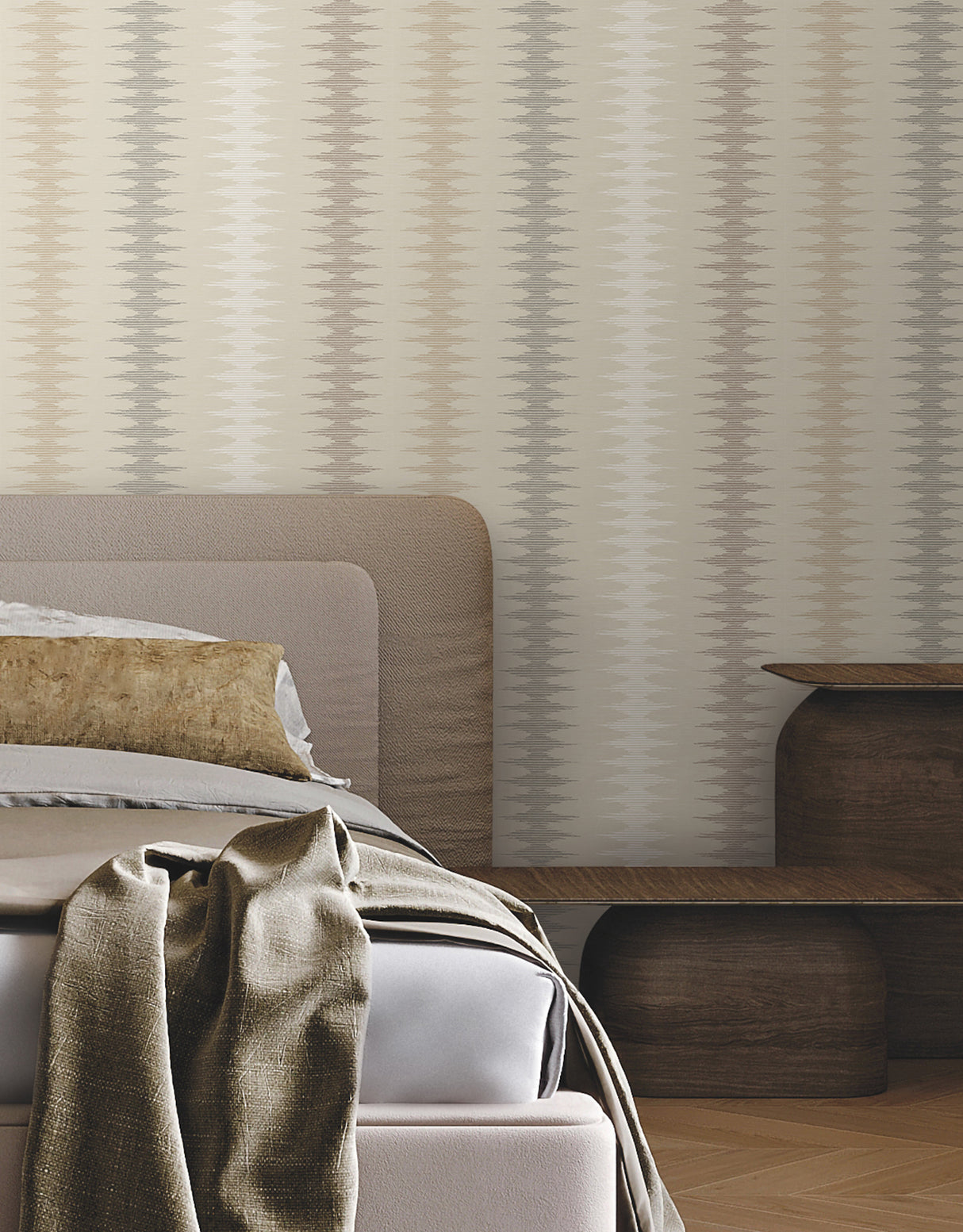 Woven Desert Mirage by York Wallcoverings Striped Wallpaper – York Wallcoverings MT5643