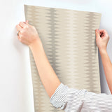 Woven Desert Mirage by York Wallcoverings Striped Wallpaper – York Wallcoverings MT5643