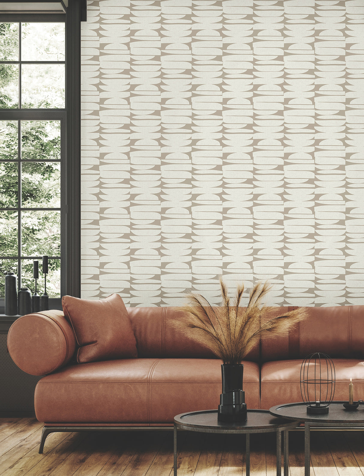 Lovely Libra Dune by York Wallcoverings Geometric Non Woven Wallpaper – York Wallcoverings MT5652