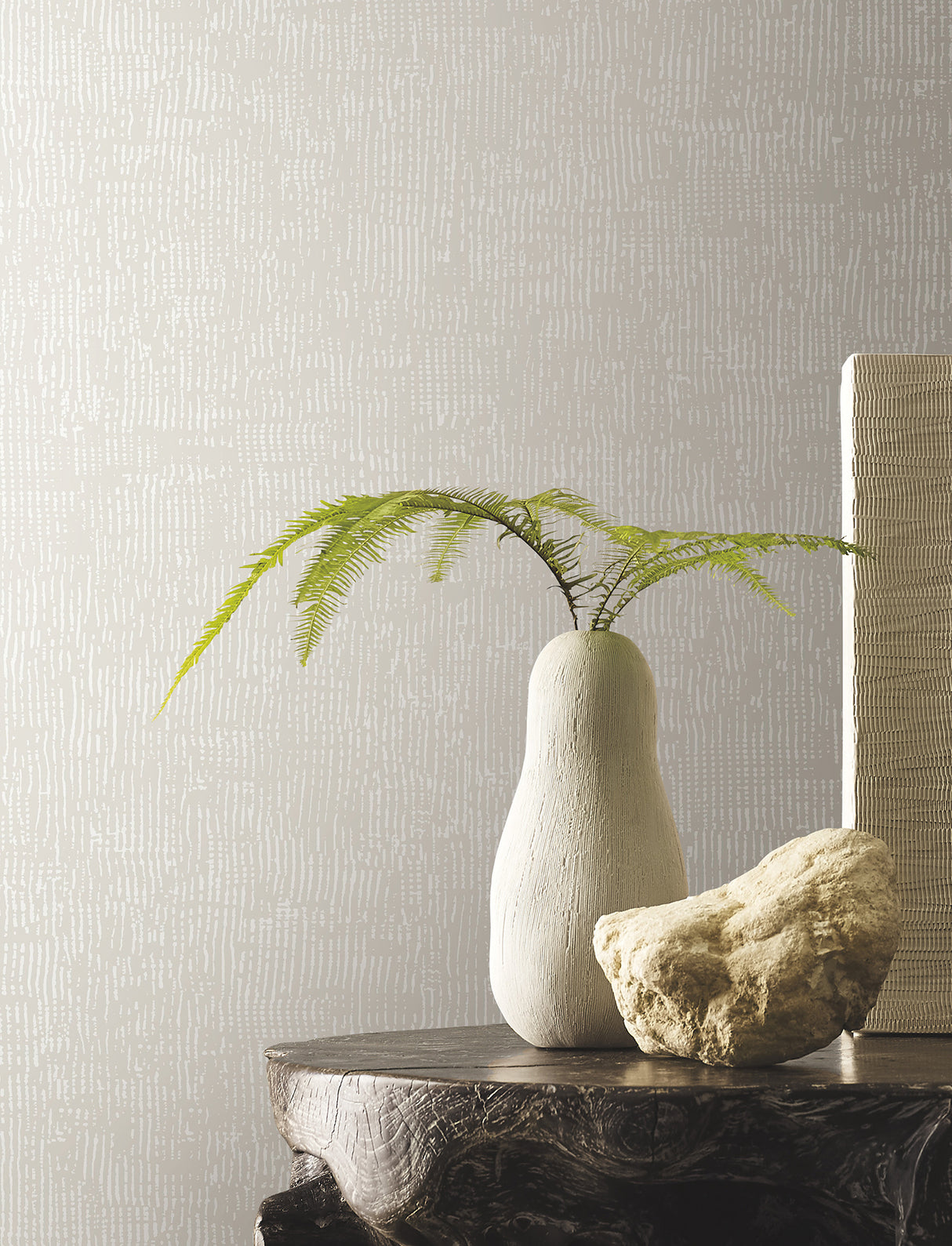 Trabadillo Plaster Fog by York Wallcoverings Small Prints Wallpaper – York Wallcoverings MT5664