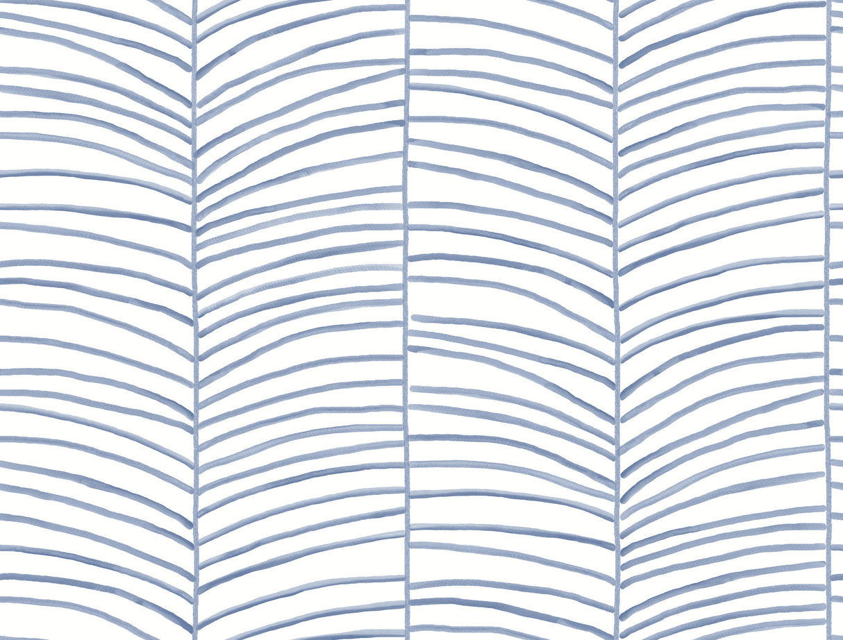 Cascade Palm Chevron Sea wallpaper pattern MT5672 by York Wallcoverings