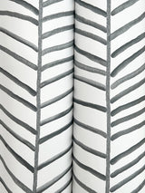 Cascade Palm Chevron Onyx by York Wallcoverings Non Woven Wallpaper – York Wallcoverings MT5673
