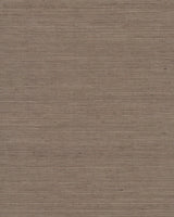 Maguey Sisal Warm Grey Grasscloth Wallpaper with Traditional Style - York MW9270NW