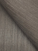 Maguey Sisal Warm Grey Grasscloth Wallpaper with Traditional Style - York MW9270NW