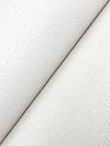Huri White by Ronald Redding Textured Linen Look Wallpaper – York Designer Series MX9604
