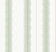 Tandem Stripe Green Wallpaper – Ronald Redding