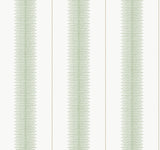 Tandem Stripe Green Wallpaper – Ronald Redding