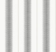 Tandem Stripe Black wallpaper by Ronald Redding