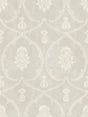 Royal Damask Soft Grey Wallpaper MX9642 by Ronald Redding – pattern detail