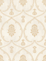 Royal Damask Soft Gold Wallpaper by Ronald Redding – MX9643