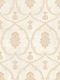 Royal Damask Soft Gold Wallpaper by Ronald Redding – MX9643