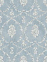 Royal Damask Blue Wallpaper MX9644 by Ronald Redding – York Designer Series