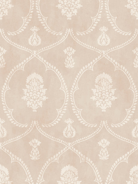 Royal Damask Blush Wallpaper by Ronald Redding, MX9646