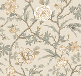 Courtyard Botanical Neutral Wallpaper – Ronald Redding MX9655