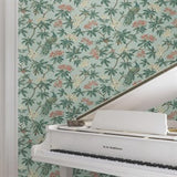 Peacock Estate Blue by Ronald Redding Wallpaper – York Designer Series MX9663
