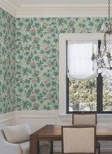 Peacock Estate Blue by Ronald Redding Wallpaper – York Designer Series MX9663