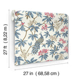 Peacock Estate White by Ronald Redding Wallpaper – York Designer Series MX9666