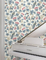 Peacock Estate White by Ronald Redding Wallpaper – York Designer Series MX9666