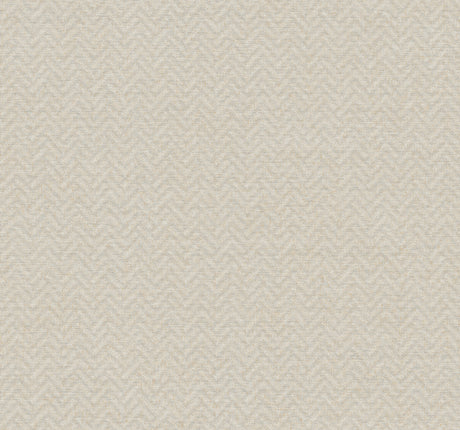 Regent Soft Grey Wallpaper by Ronald Redding - Transitional Herringbone Non Woven Wallpaper - MX9674