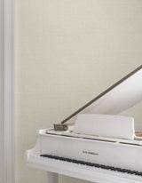 Regent Soft Grey by Ronald Redding Astoria Collection Transitional Raised Ink Chevron Herringbone Unpasted Non Woven Wallpaper - MX9674