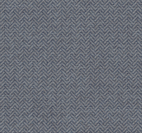 Regent Navy herringbone chevron wallpaper by Ronald Redding