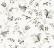 Floral Lace Black Wallpaper by Ronald Redding, pattern MX9682