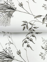 Floral Lace Black by Ronald Redding Floral Wallpaper – York Designer Series MX9682
