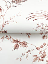 Floral Lace Brick by Ronald Redding Floral Wallpaper – York Designer Series MX9684