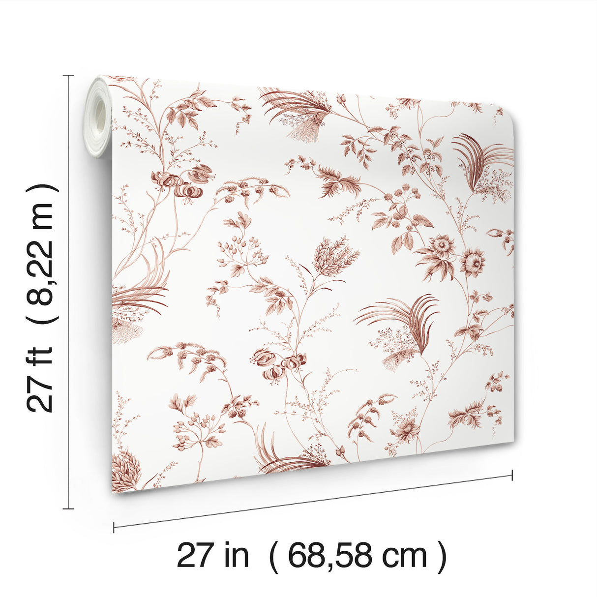 Floral Lace Brick by Ronald Redding Floral Wallpaper – York Designer Series MX9684