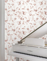 Floral Lace Brick by Ronald Redding Floral Wallpaper – York Designer Series MX9684