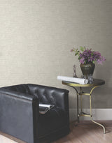 Passages Taupe by Ronald Redding Modern Geometric Maze Non Woven Wallpaper 27 in x 27 ft, About 60.8 Square Feet Coverage - MX9685