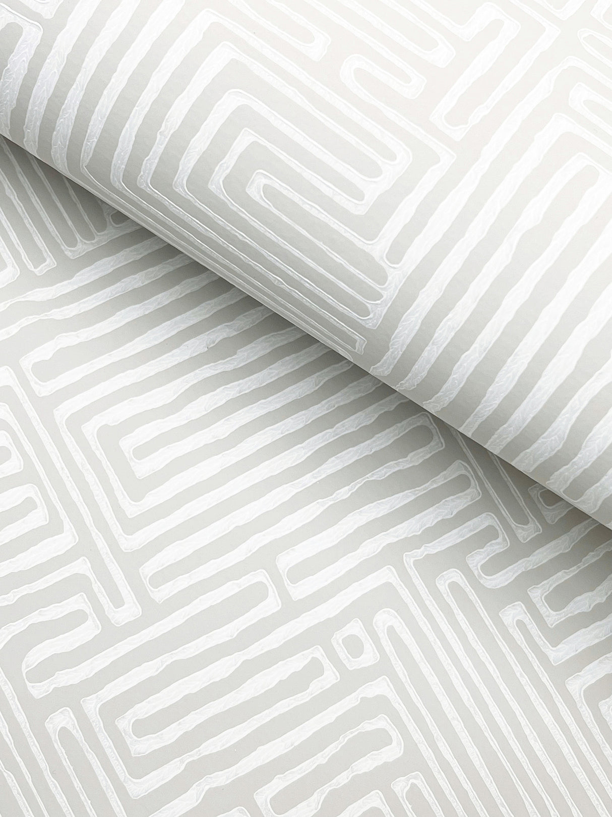Passages Grey by Ronald Redding Geometric Wallpaper- York Designer Series MX9687