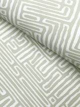 Passages Green by Ronald Redding Geometric Wallpaper- York Designer Series MX9688