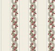 Abbey's Garland Red & Green wallpaper by Ronald Redding, pattern MX9693
