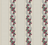 Abbey's Garland Ruby Wallpaper by Ronald Redding – York Designer Series MX9694