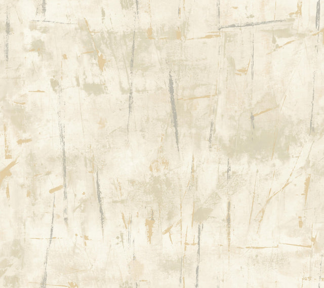 Modern Art Cream Wallpaper