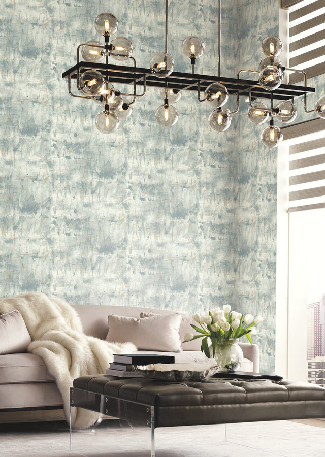 Modern Art Blue Wallpaper