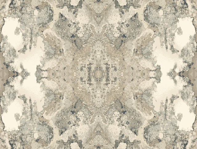 Inner Beauty Grey Wallpaper
