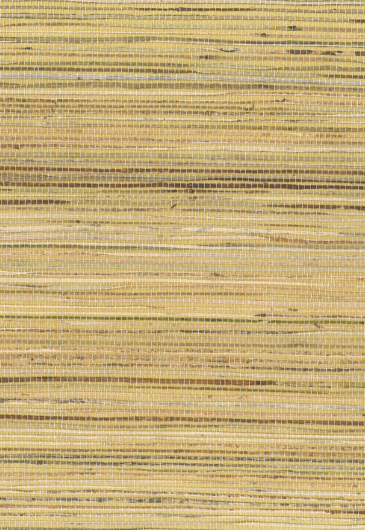 Brown jute grasscloth wallpaper with metallic gold accents