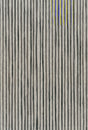 Grey neutral paper string grasscloth wallpaper with vertical textured striations