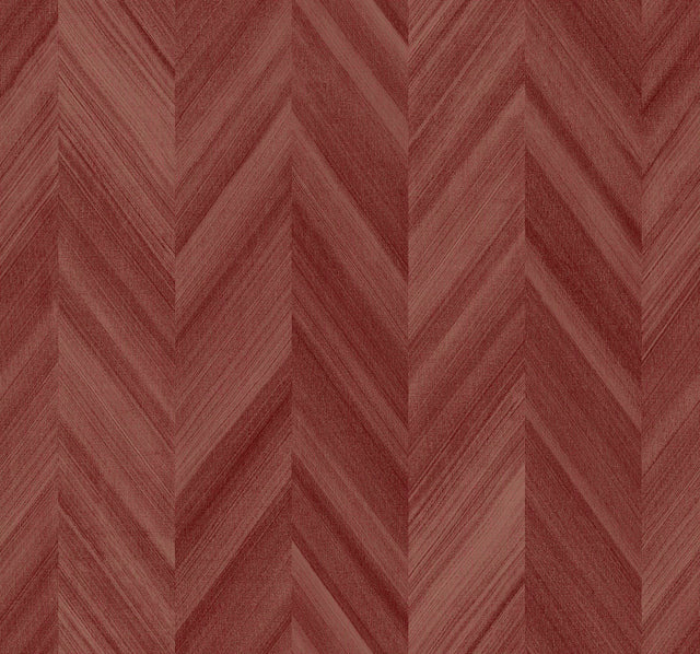 Seesaw Red Geometric Chevron Wallpaper - York ND3005