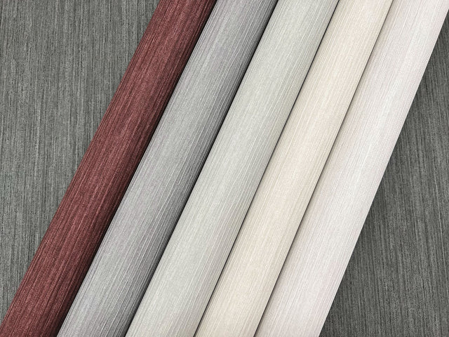 Smooth as Silk Red Textured Weave Wallpaper - York ND3018N
