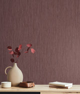 Smooth as Silk Red Textured Weave Wallpaper - York ND3018N