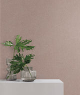 Give & Take Red & Brown Fabric Backed Vinyl Textured Wallpaper - York ND3026N