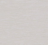 Grass Roots Beige Textured Wallpaper with Metallic Horizontal Grasscloth Look - York ND3032N