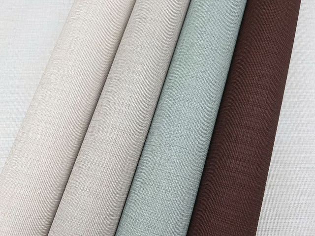 Turret Red Textured Fabric Backed Vinyl Wallpaper - York ND3042N
