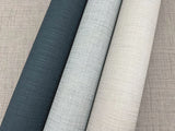 Turret Grey Fabric-Backed Vinyl Textured Wallpaper - York ND3045N