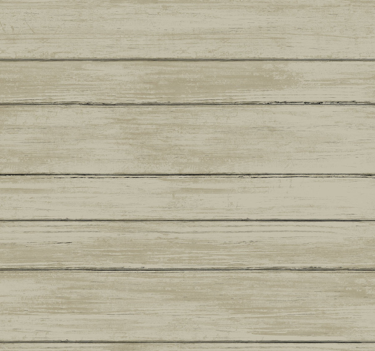Broad Side Beige Wallpaper with Weathered Wood Shiplap Motif - York ND3053N