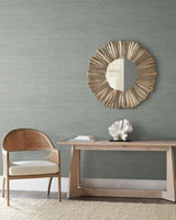 Tasar Silk Grey Wallpaper with Textured Raw Silk Motif - York ND3073N