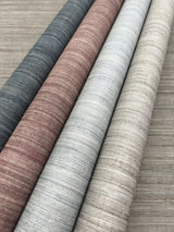 Tasar Silk Blue Textured Wallpaper with Raw Silk Slub Motif - York ND3074N
